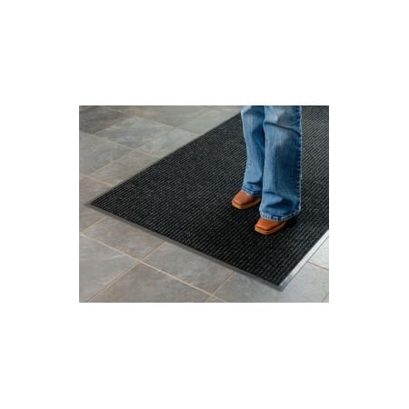 Apache Mills Brush & Clean„¢ Entrance Mat 3/8 Thick 4' X 8' Charcoal Gray